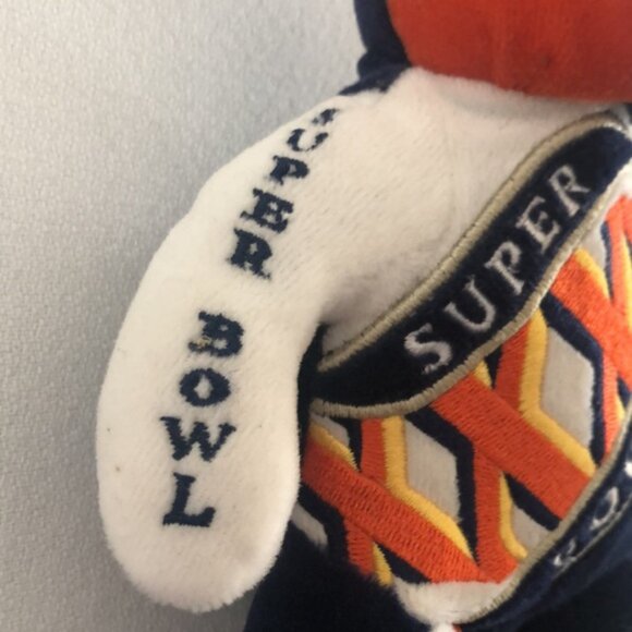 Super Bowl XXXV Stuffed Bear Souvenir - Picture 4 of 11